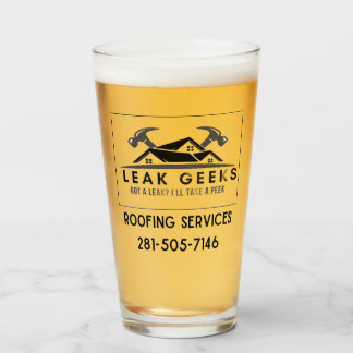 Anpassade Glass Kopp - Lägg till Logotyp/händelsem