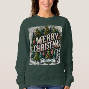 Anpassade God jul Shirt - lägg till ditt namn T