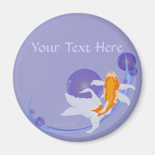 Anpassade Goldfish Magnet