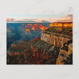 Anpassade Grand Canyon Arizona vid Sunset Vykort