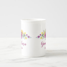 ANPASSADE Grandma, Mamaw, Grams osv... Benporslin Mugg