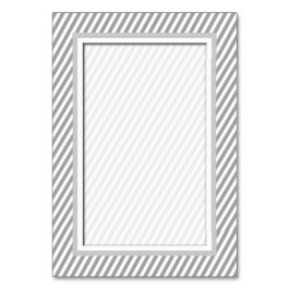 Anpassade Grått-stripe-Bordsnummer Bordsnummer