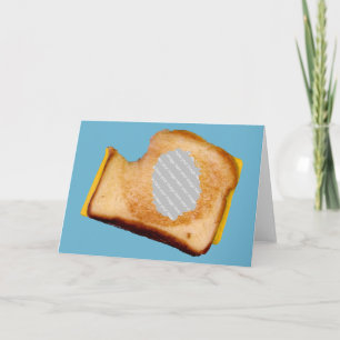 Anpassade Grilled Cheese Sandwich Kort