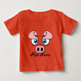Anpassade Gris Baby Tee Shirt