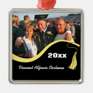 Anpassade Gult Tassel Studenten Ornament