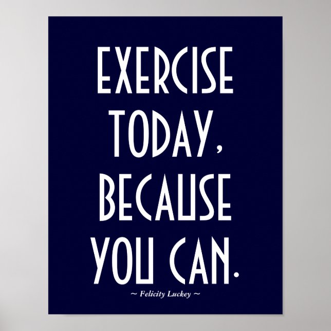 Anpassade Gym Poster 50 (Framsidan)