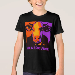 Anpassade! Halloween Boovine Pop Art Cow Tshirt T Shirt