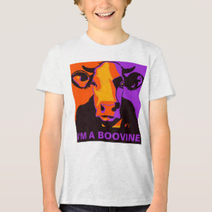 Anpassade! Halloween Boovine Pop Art Cow Tshirt T Shirt