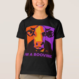 Anpassade! Halloween Boovine Pop Art Cow Tshirt T Shirt