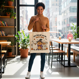 Anpassade Halloween Capybara Funny "Cappy Crew" Tygkasse