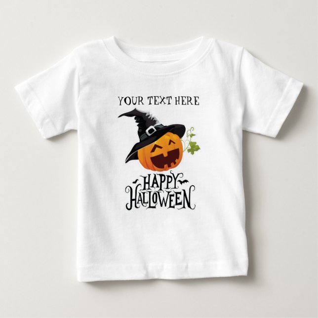 Anpassade Halloween Kids T-Shirt (Framsida)