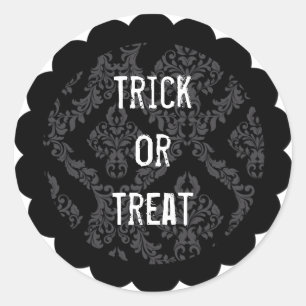Anpassade Halloween Sticker Runt Klistermärke