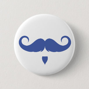 Anpassade Handlebar Mustache Knapp