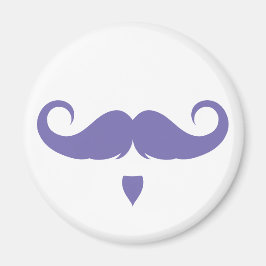 Anpassade Handlebar Mustache Magnet