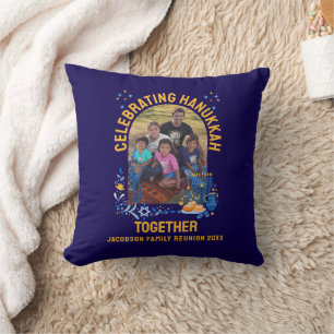 Anpassade HANUKKAH FAMILY REUNION Souvenir Kudde