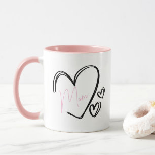 Anpassade Heart Mugg