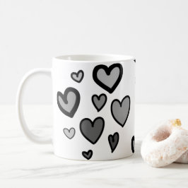 Anpassade Hearts Coffee Mugg