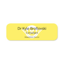 Anpassade Hej min namn är dr Dr.