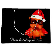 Anpassade helgdag Santa bulldog