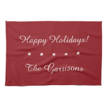 Anpassade Helgdagar handduk