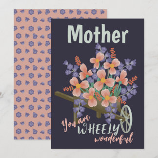 Anpassade "HELT underbart" - gratulationskort Julkort