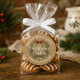 Anpassade Hemmagjorda Julgodis Etikett Rulle