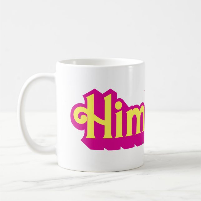 Anpassade Himbo Kaffemugg (Vänster)