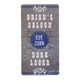 Anpassade Home Brewer Beer Saloon Fraktsedel