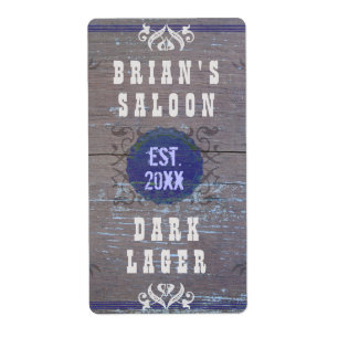 Anpassade Home Brewer Beer Saloon Fraktsedel