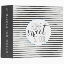 Anpassade Homeschool Binder Classic Rand