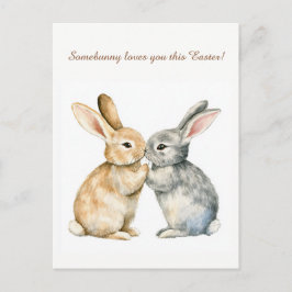 Anpassade 🐇 Hoppy Påsk Delight Helg Vykort