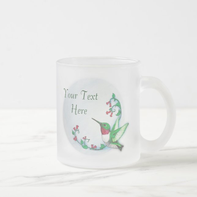 Anpassade Hummingbird Mugg (Höger)