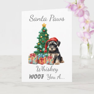 Anpassade Hund Schnauzer Kort