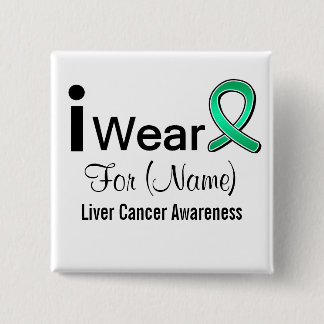 Anpassade I Bära a Liver Cancer Ribbon Knapp