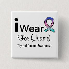 Anpassade I Bära Tyreoideacancer Knapp