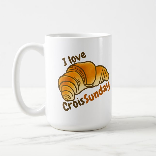 Anpassade I kärlek CroisSunDay Kaffemugg (Vänster)