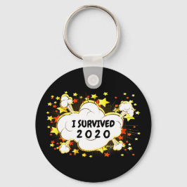 Anpassade I överlevt 20xx explosionsfärgat Nyckelring