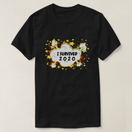 Anpassade I överlevt 20xx explosionsfärgat T Shirt