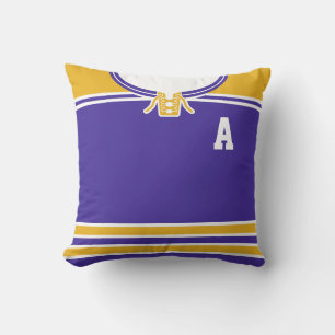 Anpassade Ice Hockey Jersey Pillow Cushion Kudde