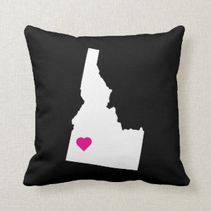 Anpassade Idaho-staten Kärlek Reversible Pillow Kudde