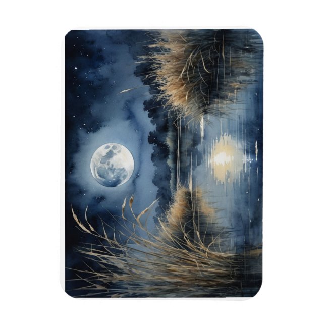 Anpassade inbjudningar och meddelanden magnet (Vertikal)