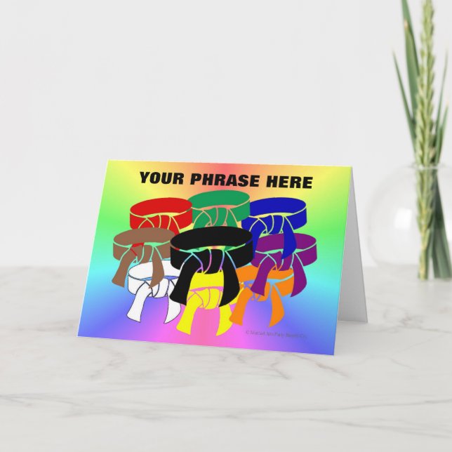 Anpassade inbjudningar till Ring i Bälte (Framsida)