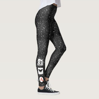 Anpassade Initialing Leggings KANJI KÄRLEK