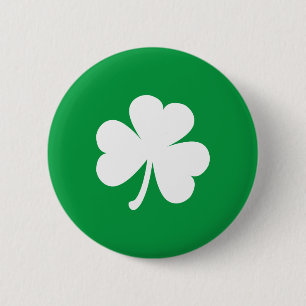 Anpassade Irish Shamrock Knapp