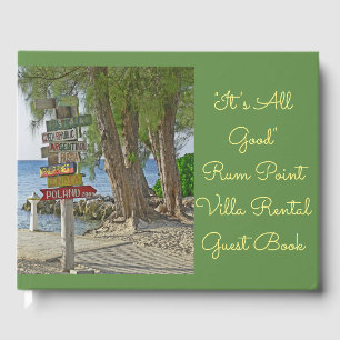 ANPASSADE ISLAND THEME GUESTBOOK GÄSTBÖCKER