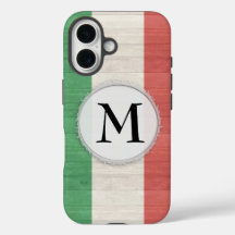 Anpassade Italienska Flagga iPhone 16