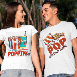 Anpassade jag ensam tills du skjuter ut T-Shir T Shirt