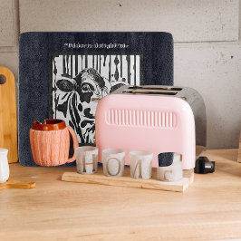 Anpassade Jersey Cow Glass