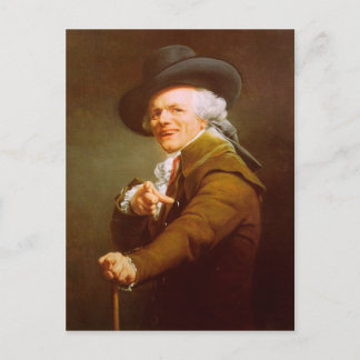 Anpassade Joseph Ducreux vykort