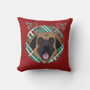 Anpassade jul Leonberger Kudde